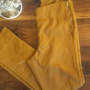 Tan Cigarette Pants